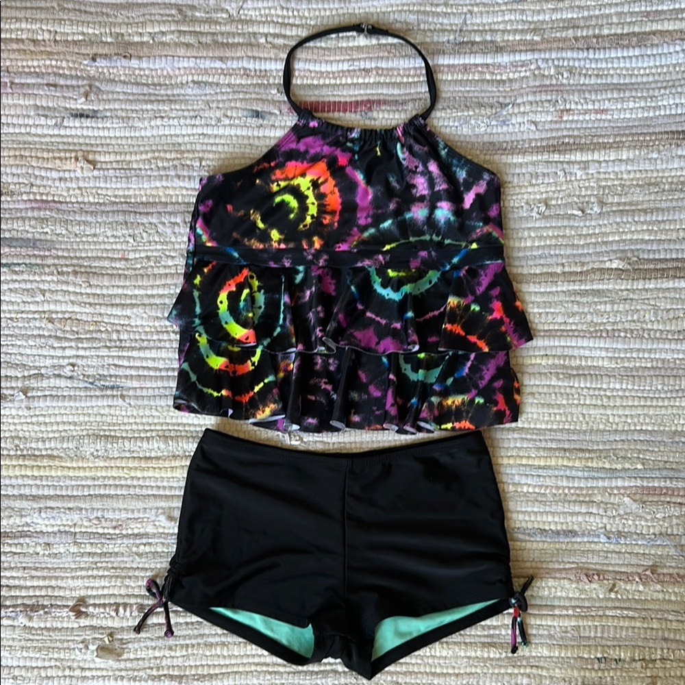 Wonder Nation Tie-Dye Tankini set